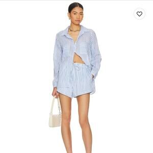 Seafolly Veritcal Stripe Beach Stripe Set Medium / Large Revolve